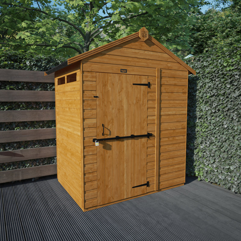 4x6w TigerFlex® Shiplap Apex Security Shed