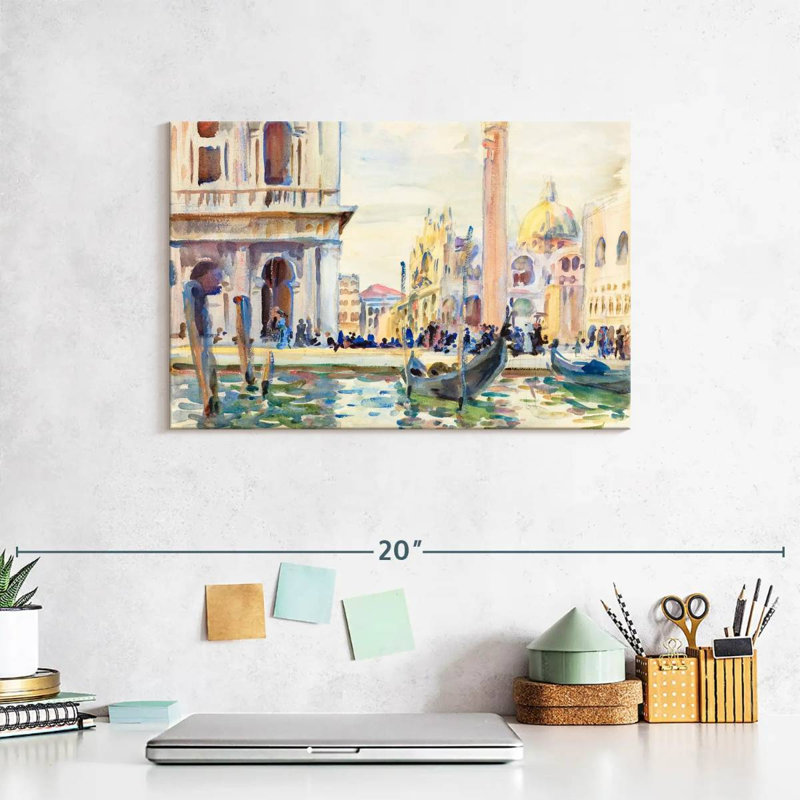 Kavia The Piazzetta 1911, 8" H x 12" W