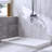 60" x 32" White Shower Base with Drain Assembly and Drain Cover Included, Non-slip Shower Pan,Left Drain Location