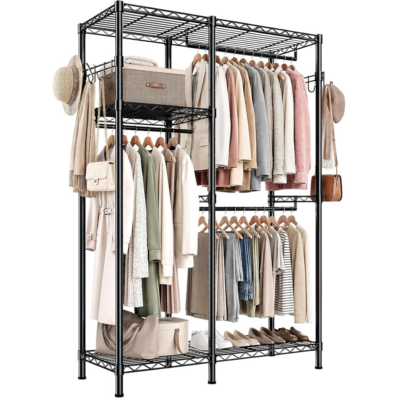 114.2cm Adjustable Portable Wardrobe
