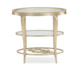 Glass End Table