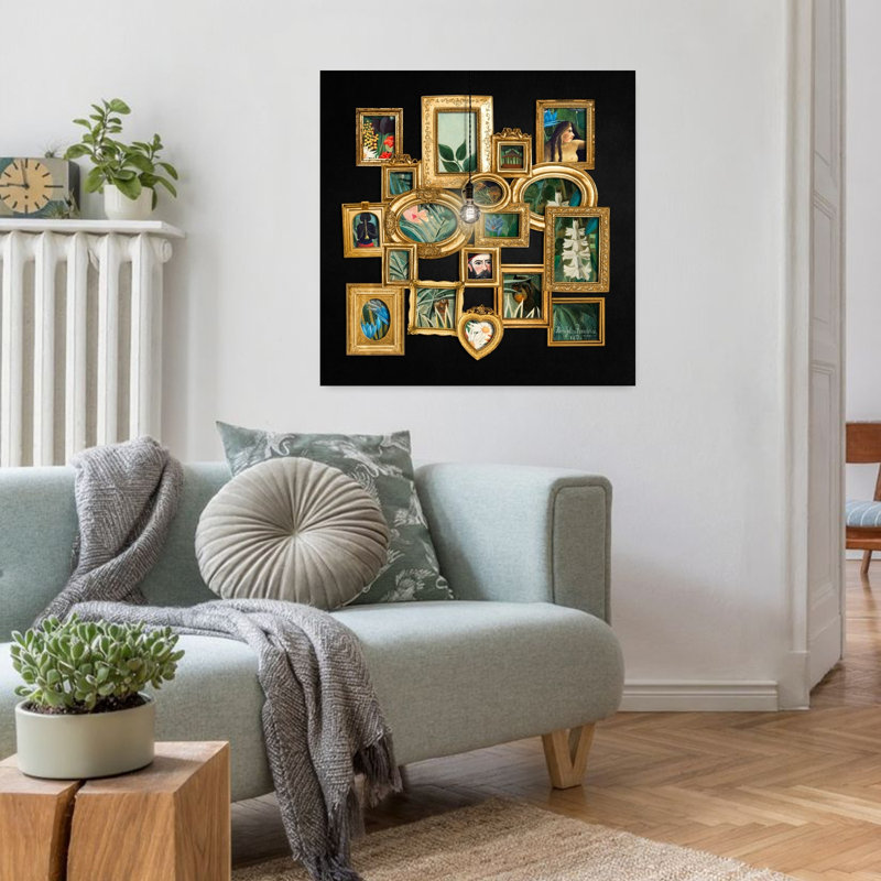 Reproduction d'art éclectique Golden Gallery, 32" H x 32" W