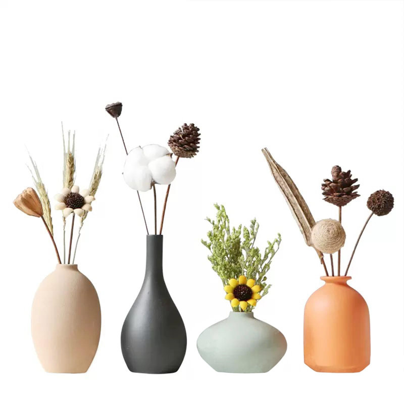 Delainah Ceramic / Porcelain Table Vase