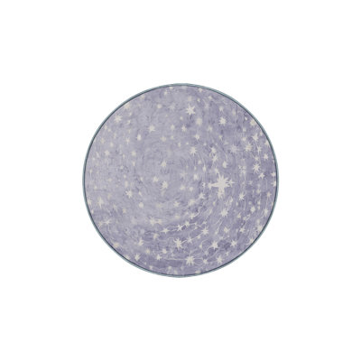 Machine Washable Blue Area Rug