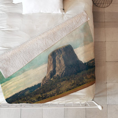 Devil's Tower Fleece Throw