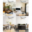 Ventilateur de plafond moderne en cristal de 72 po avec lumières et télécommande, ventilateur de plafond industriel réversible silencieux à courant continu, ventilateurs de lustre à DEL pour chambre à coucher, salon, salle à manger, chrome-575380956-575628583