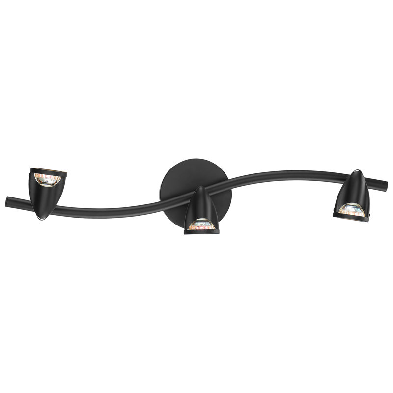 Cobra Black 27" LED Metal Fixed Rail Ceiling Light