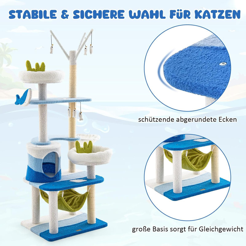 Crewe 165cm H Cat Tree