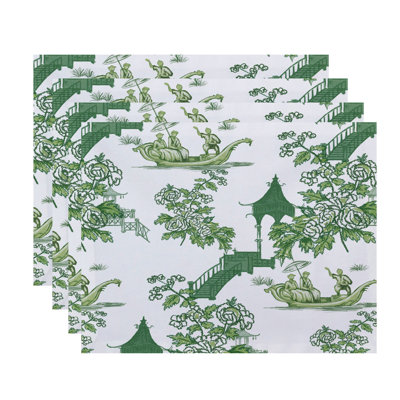 Daedalus Polyester Toile Rectangle Placemat