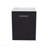 Floating, Wide One-Door Cabinet Vanity, With Resin Sink And One Shelf, Bathroom Storage, Black-1066895600