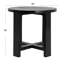 Table de bout Elegant Acacia Trestle-1262686289