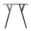Pied de table en acier Massi