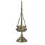 Pèse-personne décoratif en fer 14 x 5 x 17,5 po avec motif de volutes ornées