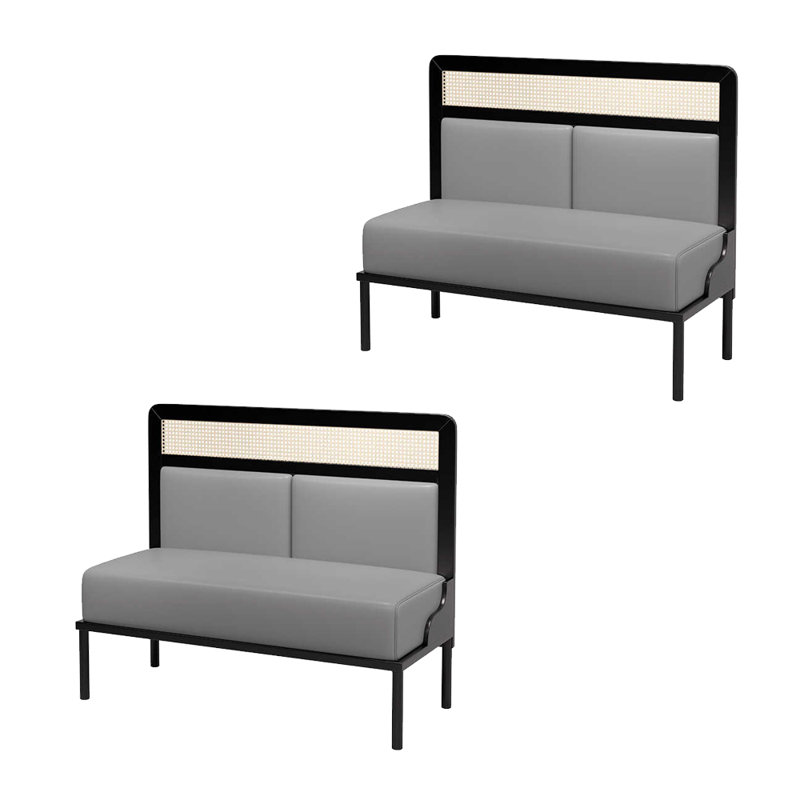 Banc rembourré en similicuir
