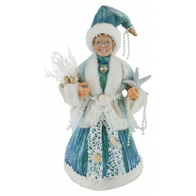 16" Aquamarine Mrs. Claus