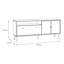 HARLLSON Unfinished TV Stand for TVs up to 65"-330817796