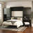 Wexford Murphy Storage Bed with 2 Vanity/Desk Storage Cabinets and Drawers-96215825-96215829