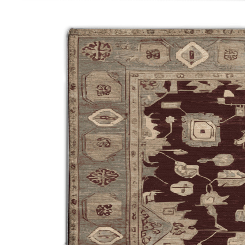 Tapis gris intérieur et extérieur surteint