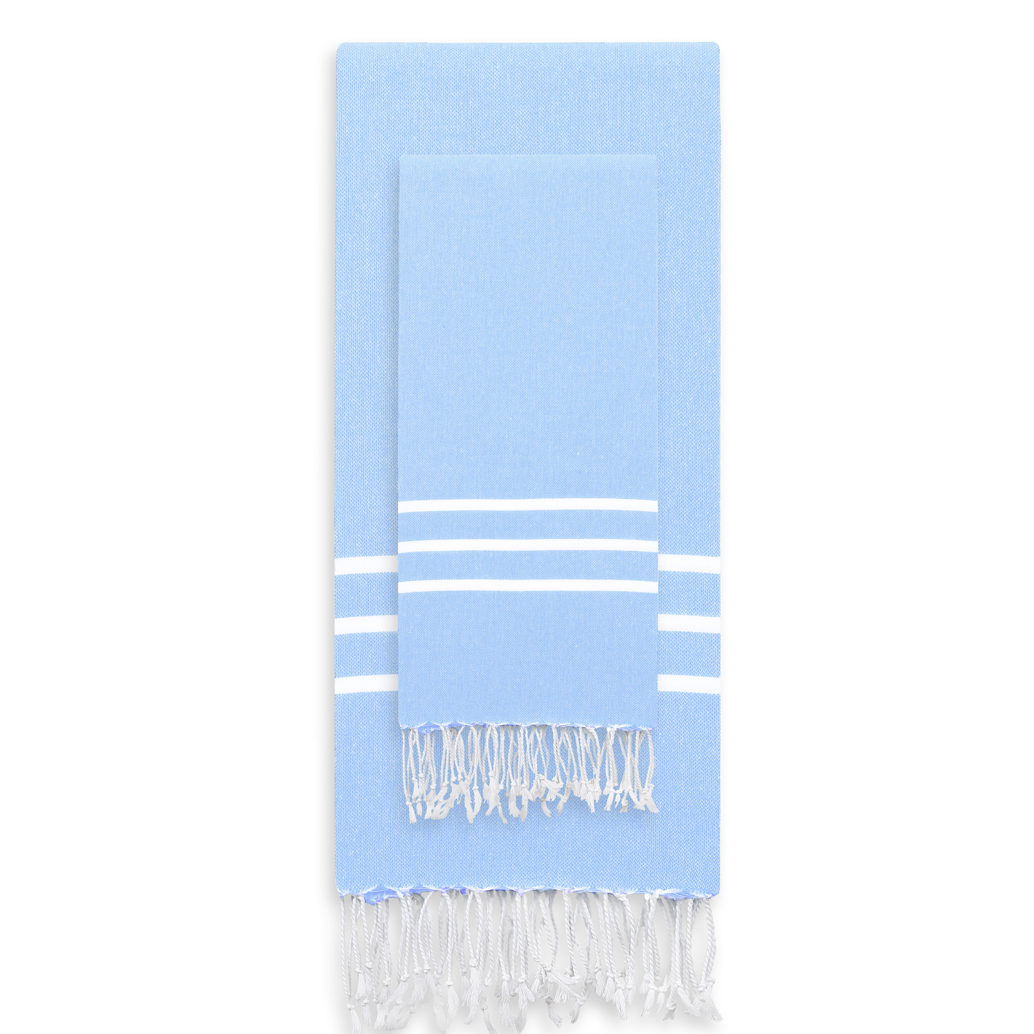 Hamptons Turkish Cotton Peshtemal Beach Towels