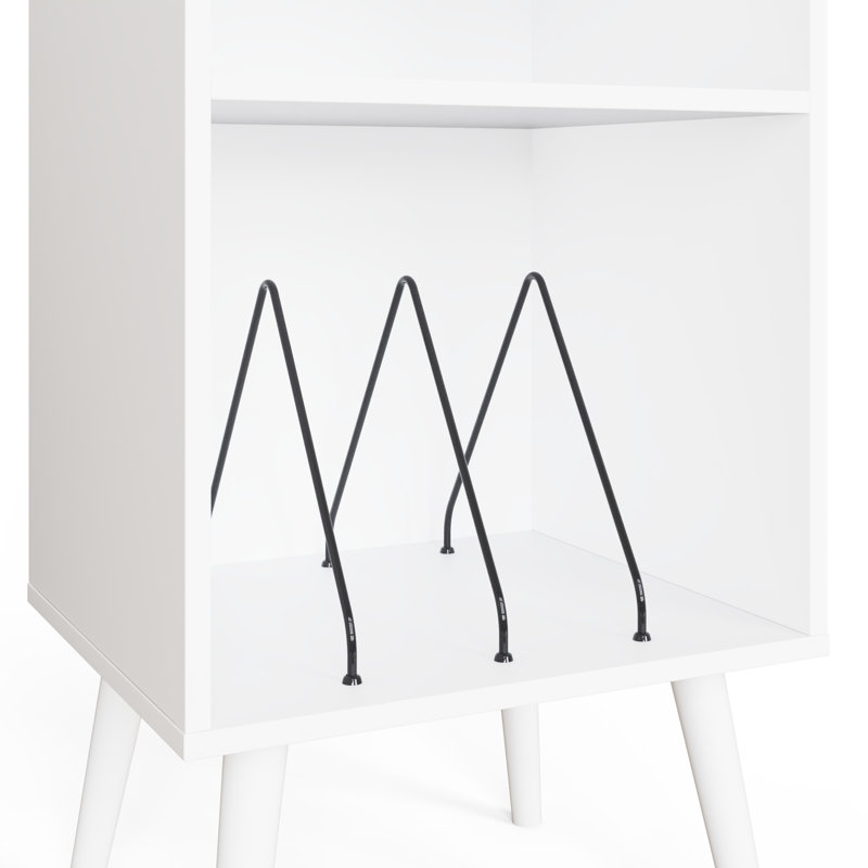 Dowe 80 cm H Multimedia Storage, White
