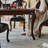 Elegant retro solid wood dining table
