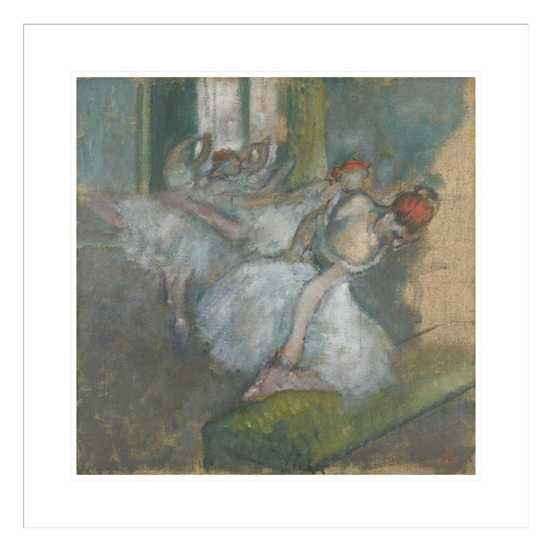«Ballet Dancers» par Edgar Degas, impression giclée encadrée, H 23,5 po x l 23,56 po