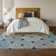 Premium Machine Washable Prisco Navy Rug