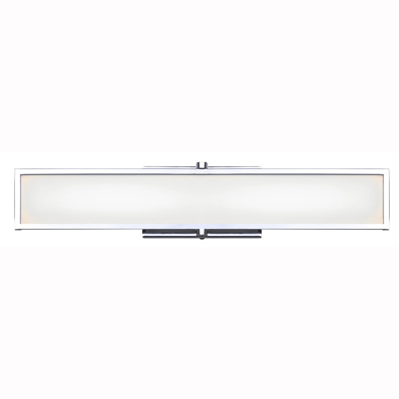Lydian Dimmable LED Bath Bar, Chrome