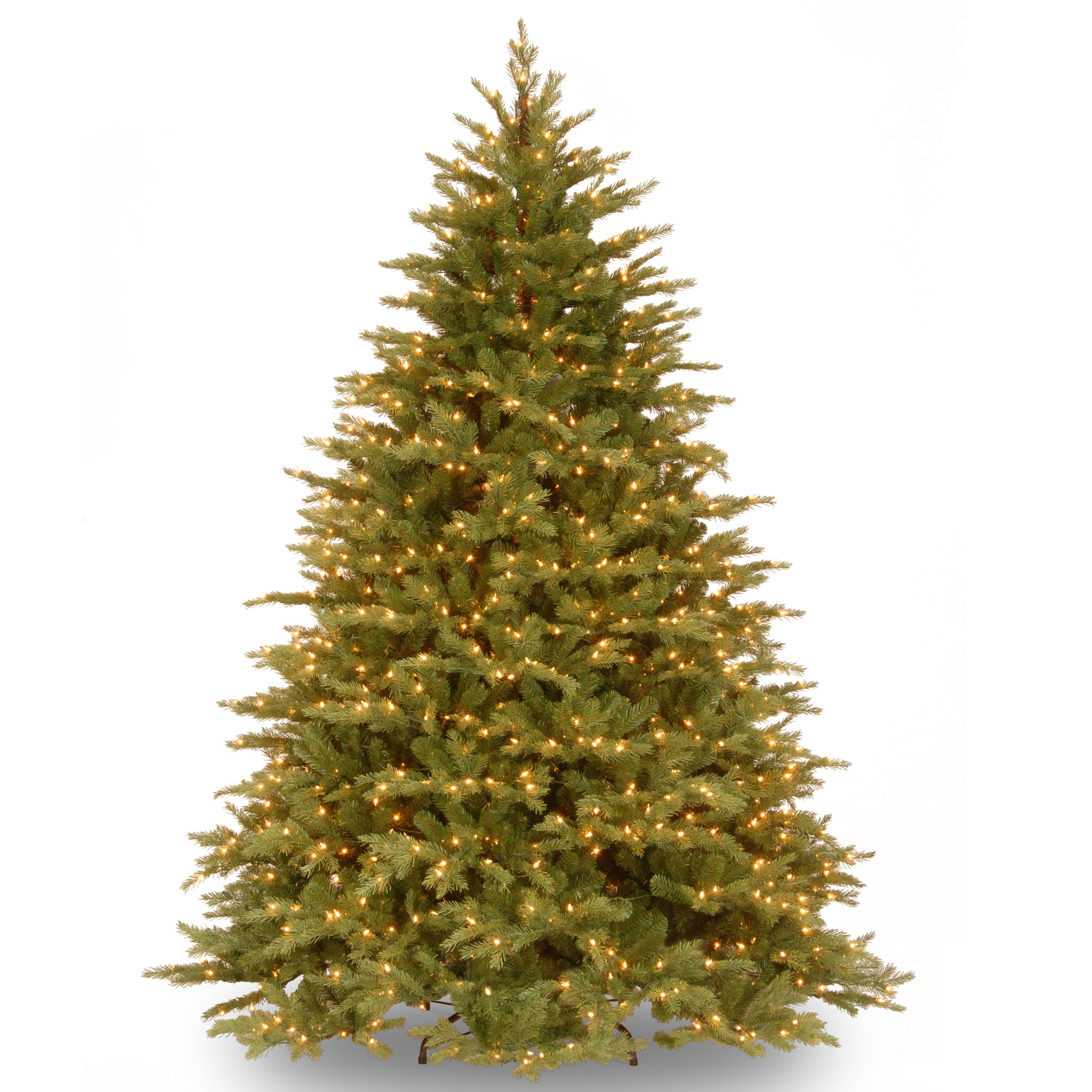 Nordic Spruce 90'' Lighted Artificial Spruce Christmas Tree