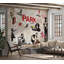 Murale Peel & Stick Street Art - Banksy Graffiti Collage-631449660