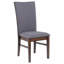 Chaise d'appoint rembourrée (ensemble de 2)