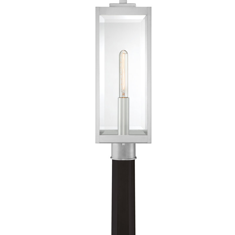 Tête de lanterne à 1 lumière H 20,5 po Westover, Acier Inoxydable