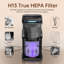Purificateur d'air ultra-silencieux avec filtre HEPA