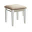 Ensemble de coiffeuse de style transitionnel avec tiroirs de rangement, miroir central et tabouret rembourré pour des meubles de chambre à coucher élégants-1202214699