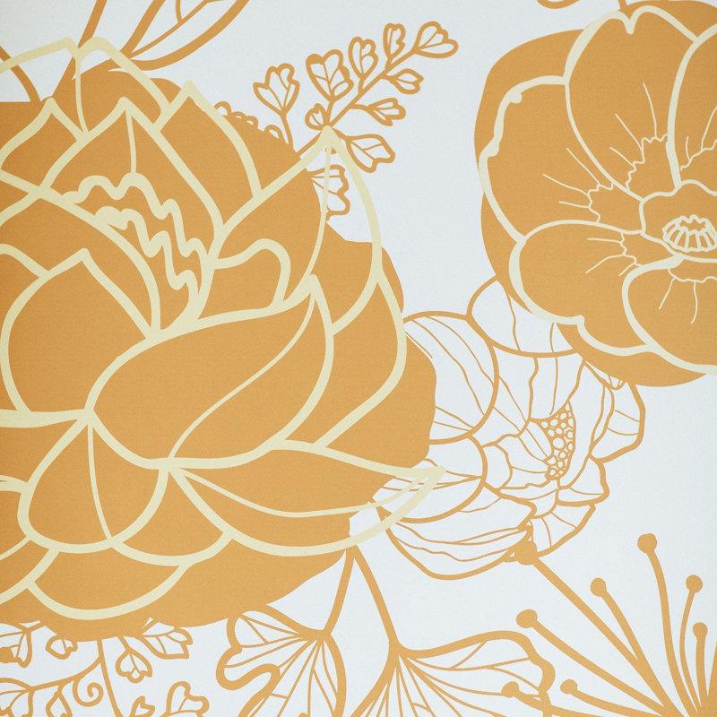Floral Wallpaper, Non-Pasted