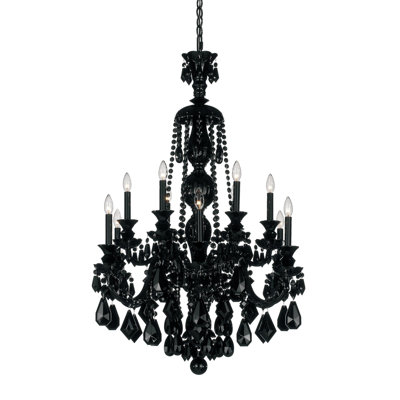 Hamilton 12 - Light Glass Chandelier