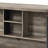 Antique Oak & Sandy Gray Finish Counter Height Table
