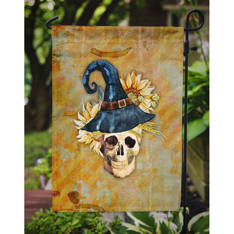 Drapeau de jardin en polyester 15 x 11 po Saro