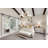 Sujal 9 - Light Steel Dimmable Classic / Traditional Chandelier-188947879-188947878