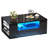 LED High-Gloss Finish Coffee Table With 2 Drawers Open Shelves Storage-22634226