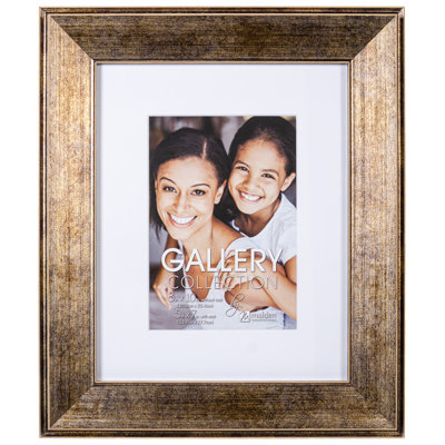 Brown Matte Picture Frame with Mat