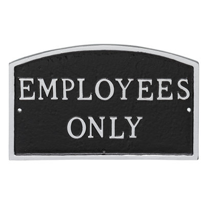 Weather Resistant Metal Garden Plaque