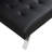 Multifunctional Black Bed, Wood Frame, Stainless Leg, 650Lbs Weight Capacity Bed With Space Concept, And Materials