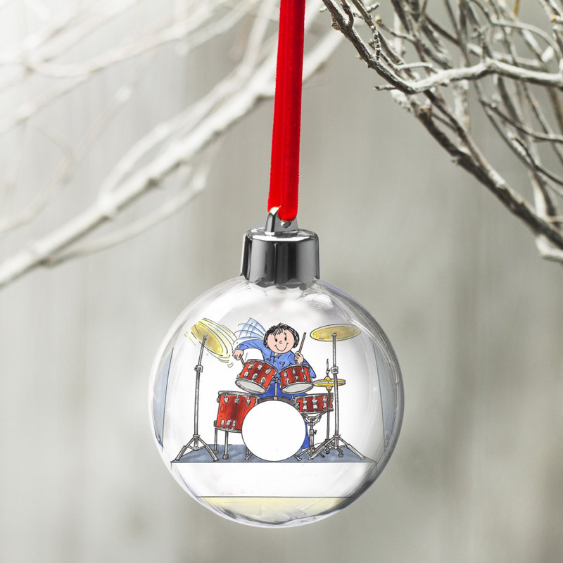 Ornement d'ampoule de Noël personnalisé, Yes