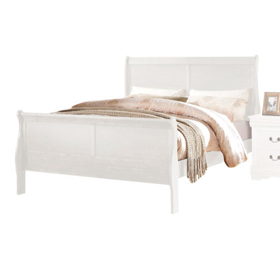 Élégant lit simple blanc - Livré avec un compartiment de rangement pratique et une base fonctionnelle en bois de qualité