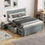 Lit de jour avec rangement, couchette, armoires et ports USB-107151155-107151150