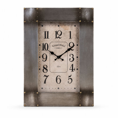Metal Analog Wall Clock