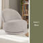 Chaise d'appoint pour le salon avec fonction pivotante-2131337818