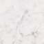 Table de bout en marbre Rachael, blanc