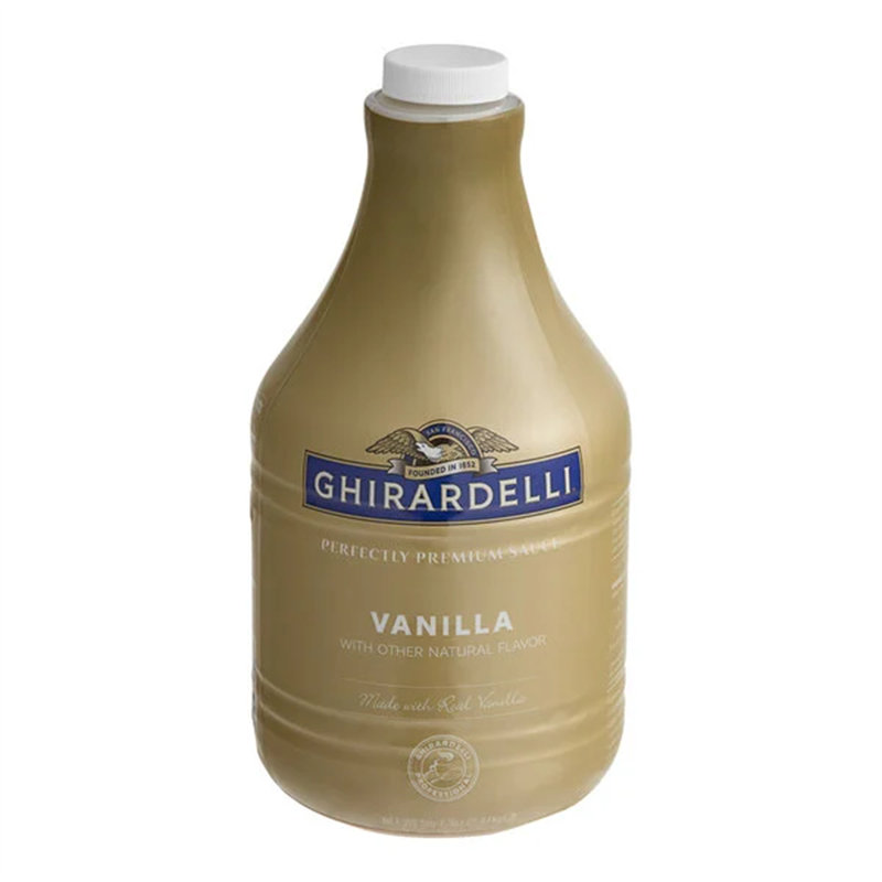 Ghirardelli Oz. Sauce à la vanille WS-40862207